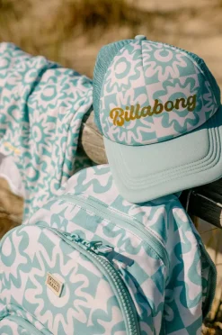 Hats|Billabong Girls Lost On You Trucker Cap Mist Blue