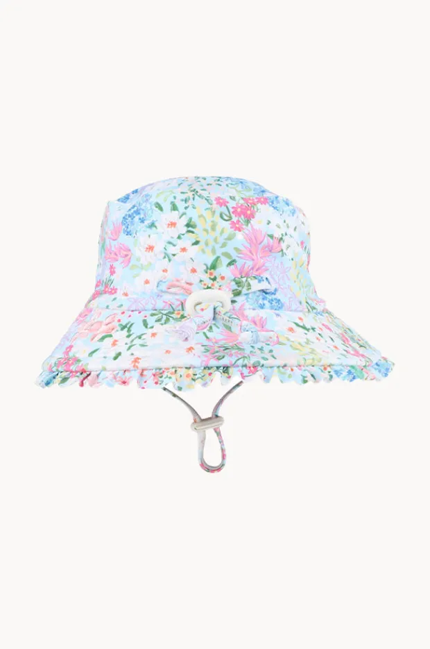 Hats|Minihaha Girls Lula Swim Hat Blue/multi