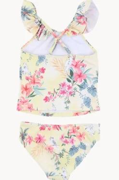 Tankini Sets|Minihaha Girls Milana Tankini Set Yellow