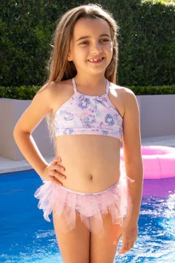 Bikini Sets|Salty Ink Girls Miss Fairy Crop Tuille Set Purple