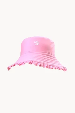 Hats|Salty Ink Girls Miss Rosie Reversible Sunhat Pink