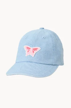Hats|Rip Curl Girls Mixed 6 Panel Cap Denim