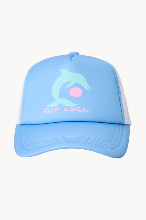 Hats|Rip Curl Girls Mixed Revival Trucker Cap Sky blue