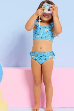 Bikini Sets|Seafolly Girls Girls Modern Romance Crop Set Blue