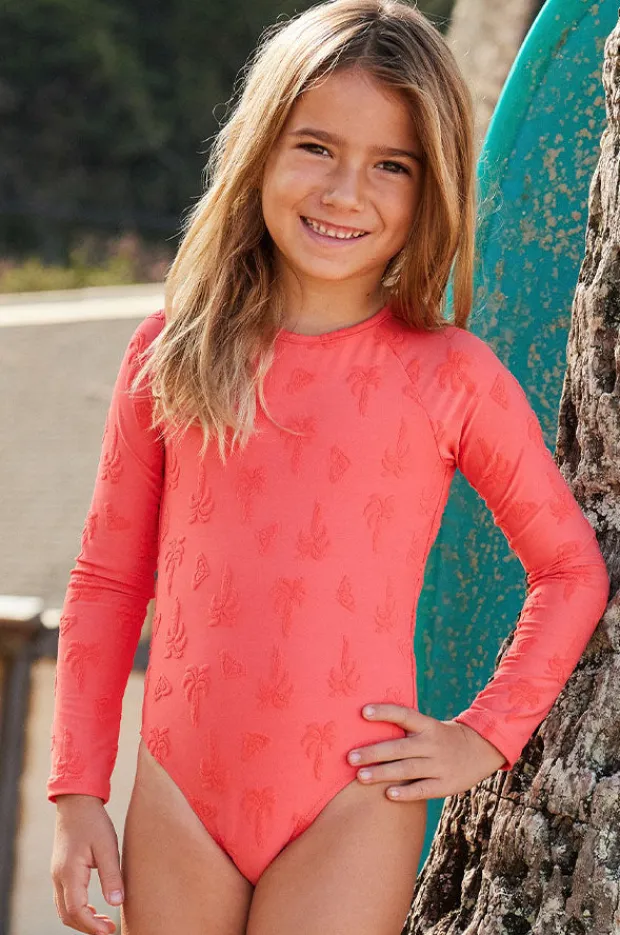 Rashies & Sunsuits|Roxy Girls Palm Tree Sunsuit