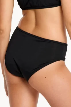 Period Swimwear|Modibodi Girls Period Proof Bikini Brief BLACK