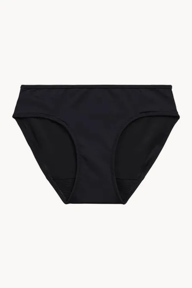 Period Swimwear|Modibodi Girls Period Proof Bikini Brief BLACK