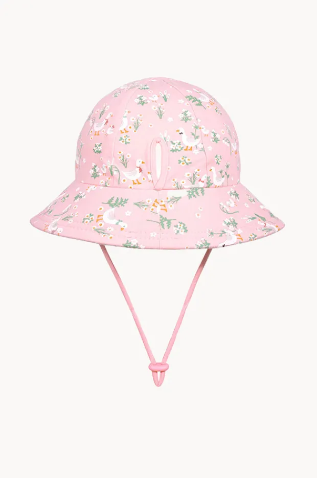Hats|Bedhead Girls Quackers Ponytail Bucket Hat Baby pink