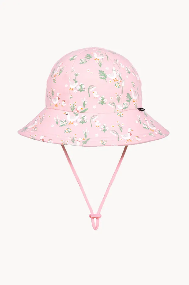 Hats|Bedhead Girls Quackers Ponytail Bucket Hat Baby pink