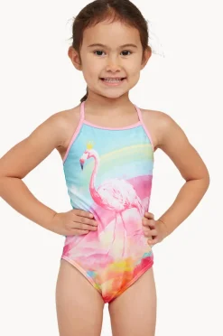 One Pieces|Zoggs Girls Queeningo Cross Back One Piece Multi