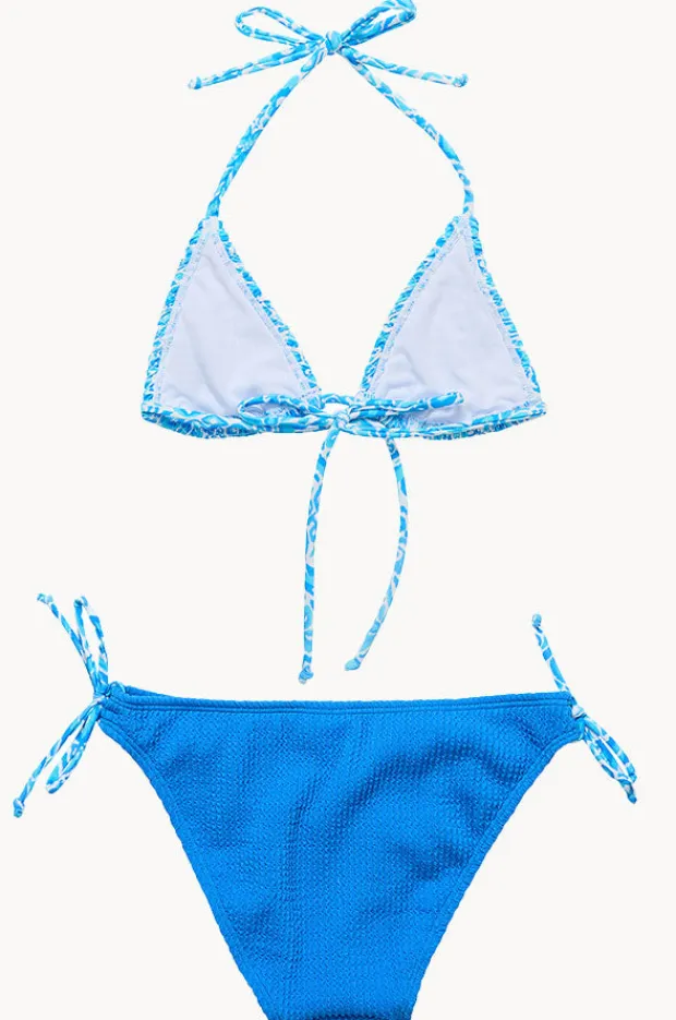 Bikini Sets|Snapper Rock Girls Santorini Tri Set Blue