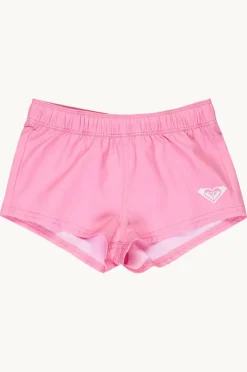 Boardshorts|Roxy Girls Solid Basic Boardshort Bonbon