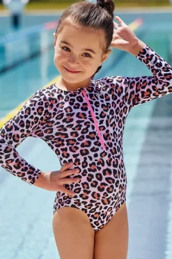 Rashies & Sunsuits|Funkita Girls Some Zoo Life Sunsuit Leopard