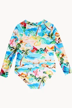 Rashies & Sunsuits|Seafolly Girls Girls South Pacific Sunsuit Multi