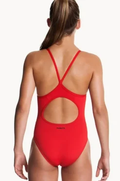 One Pieces|Funkita Girls Still Diamond Back One Piece Red