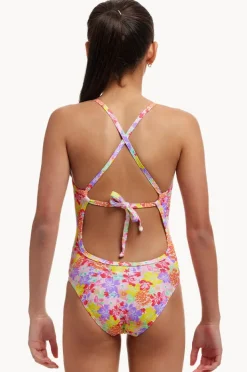 One Pieces|Funkita Girls Tie Me Tight One Piece Summer garden