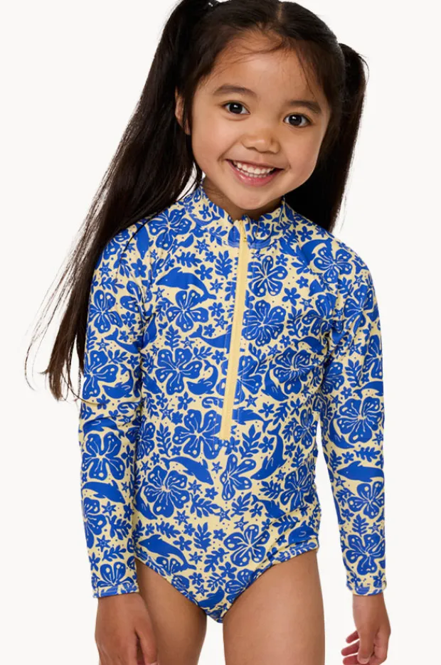 Rashies & Sunsuits|Rip Curl Girls Sun And Swell Sunsuit Blue