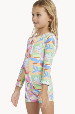 Rashies & Sunsuits|Rashies & Sunsuits|Billabong Girls Sun Shift Shortie Sunsuit Multi