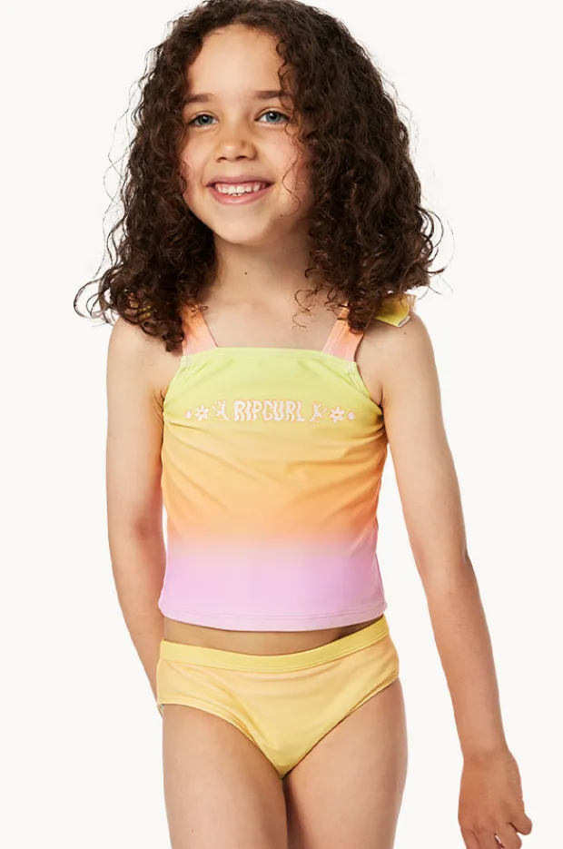 Tankini Sets|Rip Curl Girls Sunkissed Dreams Tankini Set Hot Pink