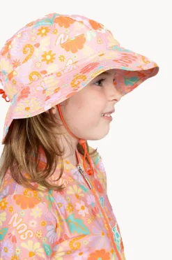 Hats|Babes In The Shade Girls Sunny Girl Sunhat Orange/pink