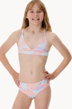 Bikini Sets|Rip Curl Girls Surf Check Crop Set Multi