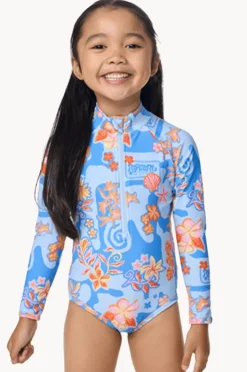 Rashies & Sunsuits|Rashies & Sunsuits|Rip Curl Girls Surf Magic Sunsuit Sky