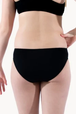 Teen Girls Separates|Base Swim Girls Textured Regular Pant Black