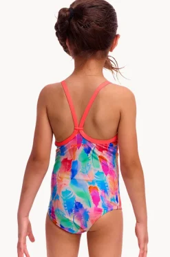 One Pieces|Funkita Girls Tickle Pink One Piece Blue/natural