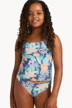 Tankini Sets|Roxy Girls Tropical Active Tankini Set Indigo