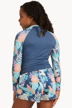 Boardshorts|Roxy Girls Tropical Advent Boardshort Indigo