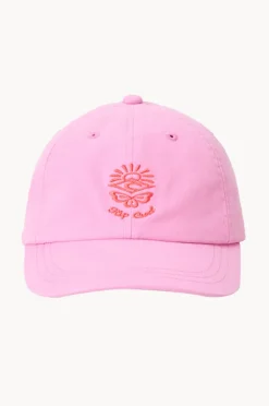 Hats|Rip Curl Girls Washed Twill Cap Taffy pink