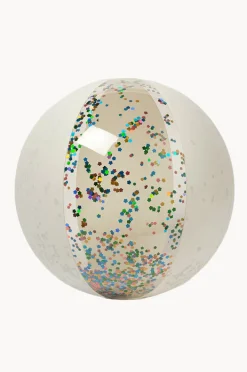 Pool Inflatables|Sunny Life Glitter Cotton Candy Inflatable Beach Ball White/Clear