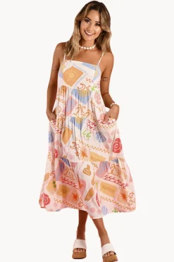 Dresses|Go Girl Havana Ellie Midi Dress White