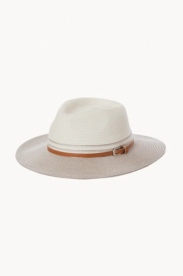 Headwear|Cancer Council Australia Heritage Town & Country Fedora Ivory/bronze