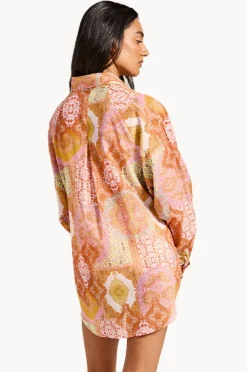 Tops|Tigerlily Herra Aura Shirt Multi