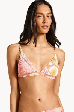 Bikini Tops|Tigerlily Herra Christie Longline Tri Multi