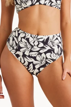 Bottoms|Billabong Hi Times Hi Retro Pant BLACK