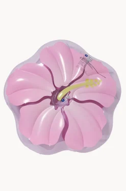 Pool Inflatables|Sunny Life Hibiscus Luxe Lie On Float Lilac