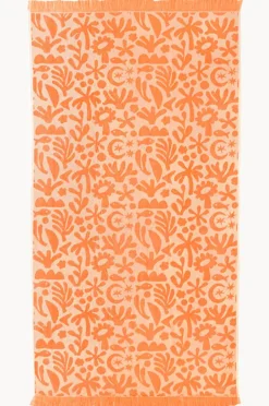 Towels|Towels|Bambury Holiday Beach Towel Peach