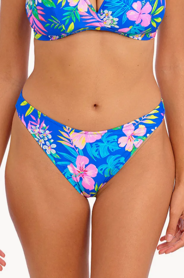 Bottoms|Freya Hot Tropics High Leg Brief Blue