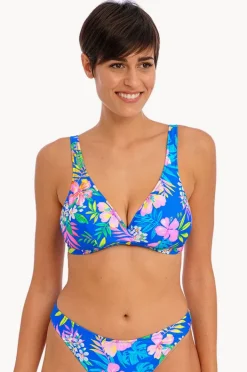 Bikini Tops|Freya Hot Tropics Moulded Tri Blue