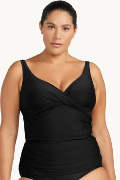 Tankini Tops|Artesands Hues Delacroix Singlet Black