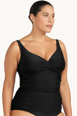 Tankini Tops|Artesands Hues Delacroix Singlet Black