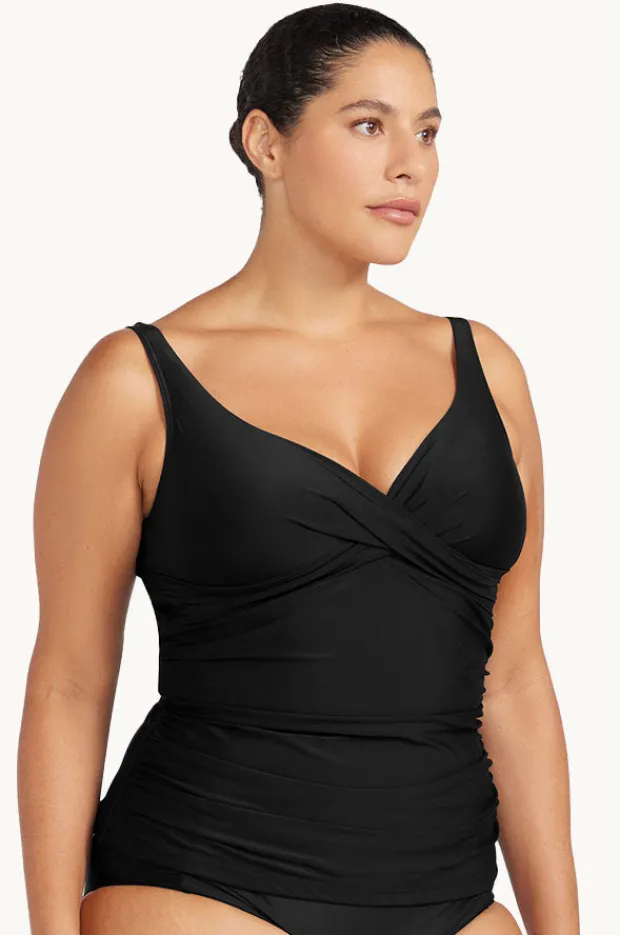 Tankini Tops|Artesands Hues Delacroix Singlet Black