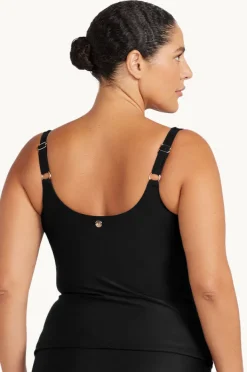 Tankini Tops|Artesands Hues Delacroix Singlet Black