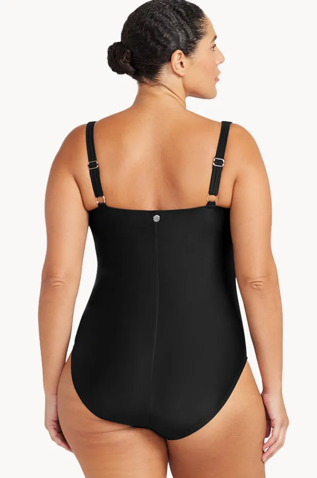 One Pieces|Artesands Hues Raphael E/F Cup One Piece BLACK