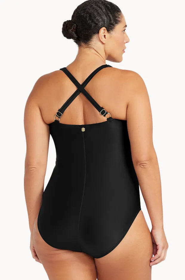 One Pieces|Artesands Hues Raphael E/F Cup One Piece BLACK