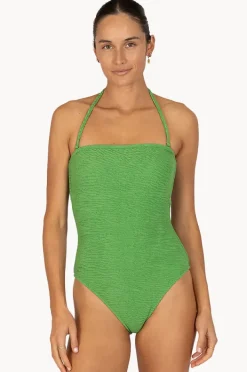 One Pieces|Baku Ibiza Bandeau One Piece Moss