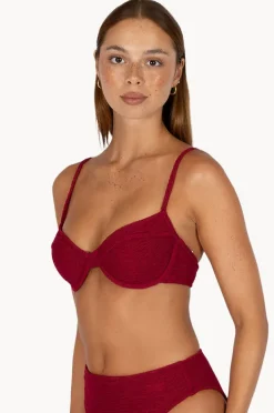 Bikini Tops|Baku Ibiza B/C Cup Underwire Bra Scarlet