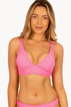 Bikini Tops|Baku Ibiza D/DD Cup Longline Bra Flamingo